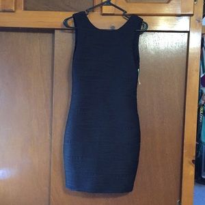 NWT Black Soprano brand form fitting dress size:M